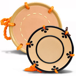 白峰製合成皮革邦楽器